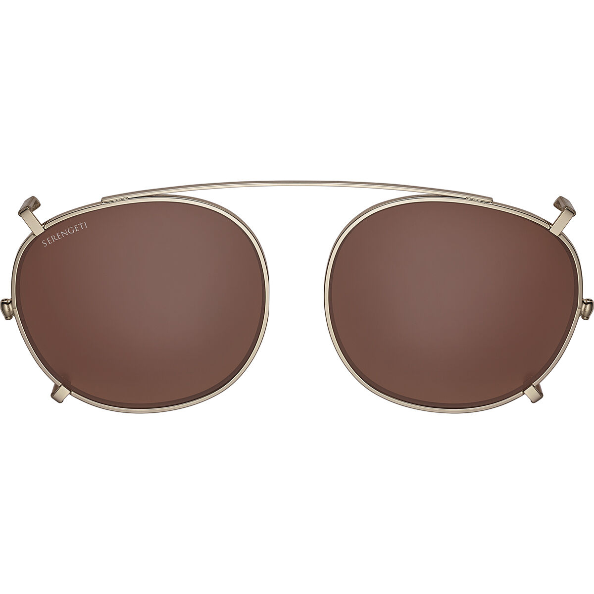 CLIP ON LAERRY, Shiny White Gold-Mineral Polarized Drivers Cat 2 to 3, hi-res image number null